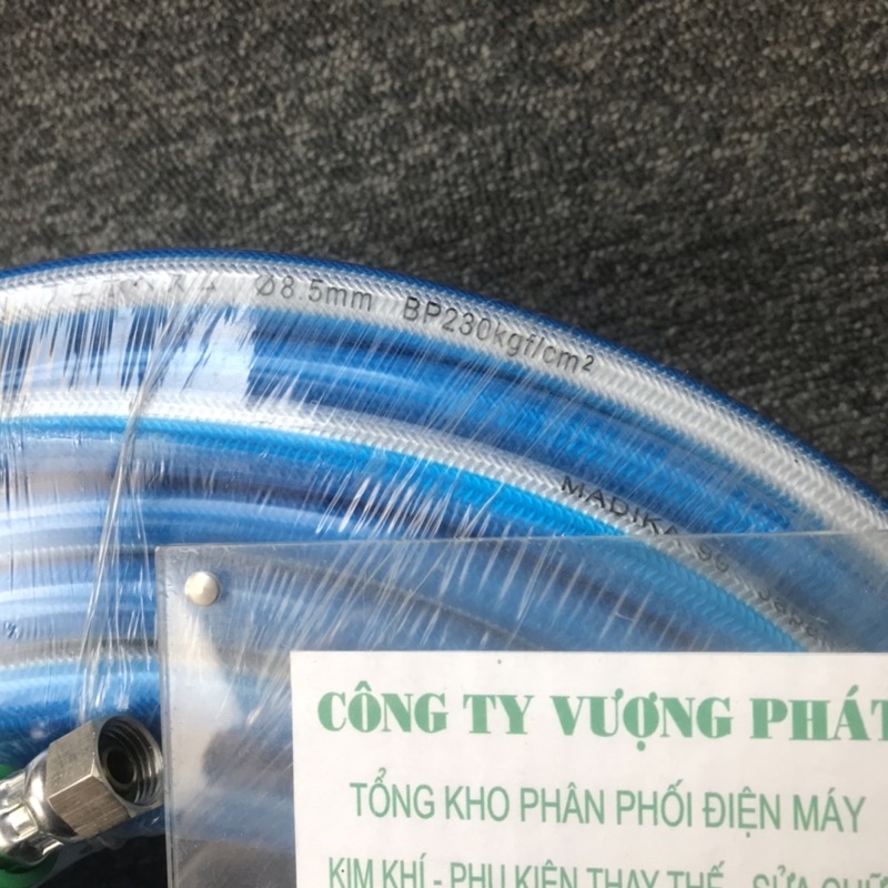 Dây xịt rửa xe và phun thuốc MADIKA 8.5x 50m cao cấp .