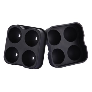 Khay silicon làm đá viên tròn tiện lợi