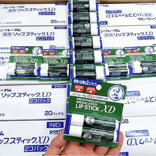 ( MUA 1 TẶNG 1 ) Son Dưỡng Mềm Môi Rohto Mentholatum Medicated Lip Stick XD | BigBuy360 - bigbuy360.vn