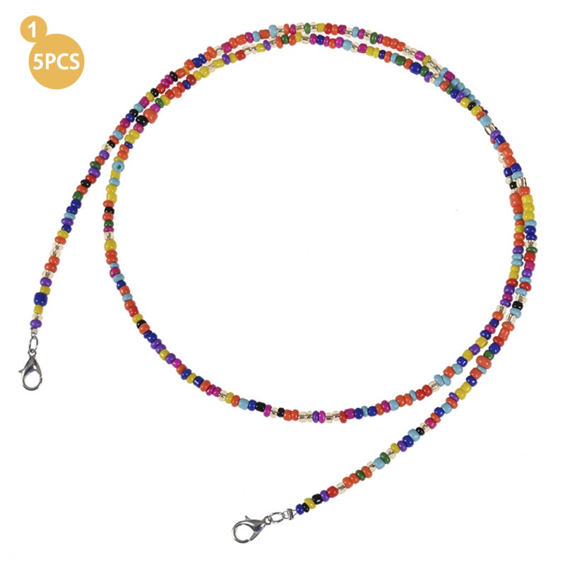 Set 5 Dây Đeo Cổ An Toàn Bằng Nylon Tùy Chỉnh Kèm Móc Treo Tùy Chỉnh Tiện Dụng