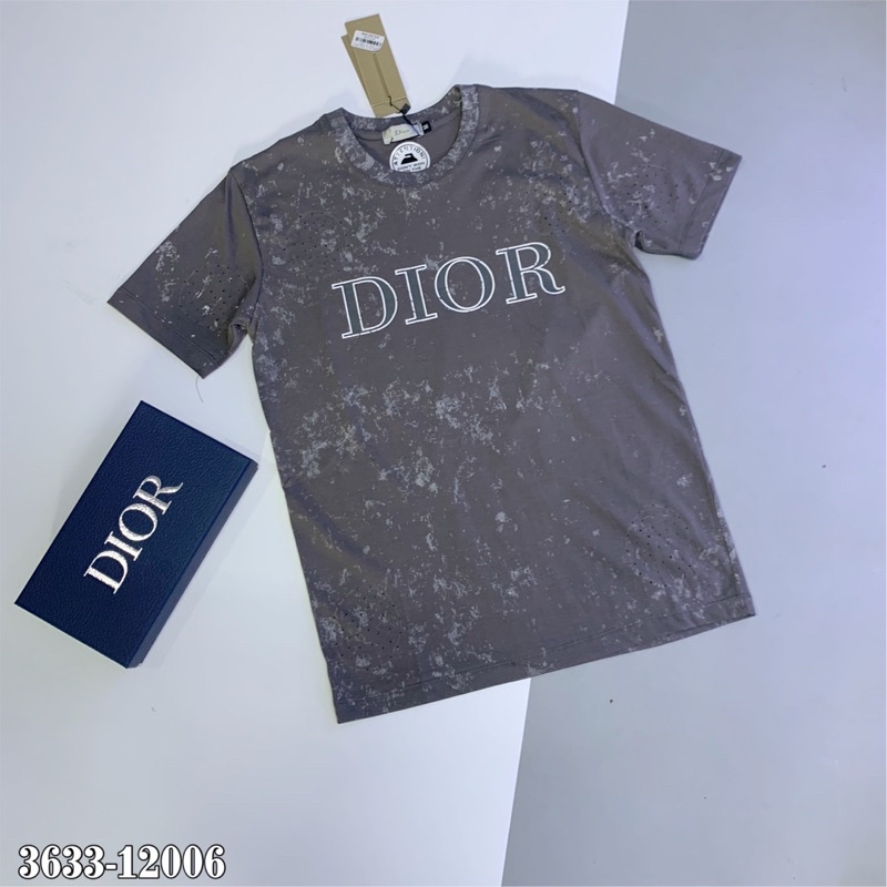 PhÔng nam hoạ tiết chữ in D.I.O.R nổi , áo nam Loang rách nhẹ 3633