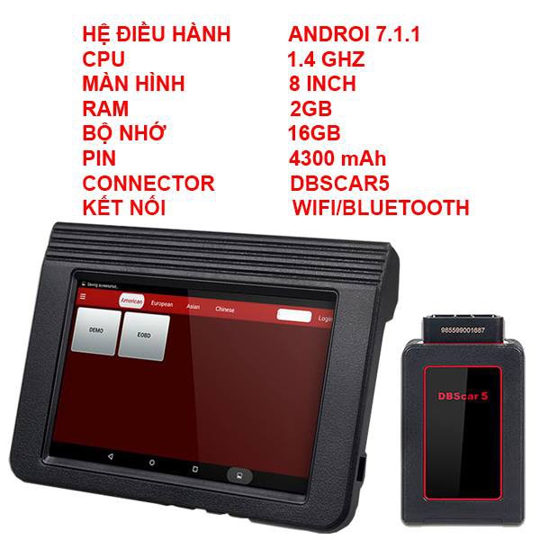 Máy chuẩn đoán - Đọc lỗi ô tô LAUNCH X431 V - BẢO HÀNH 12 THÁNG - Phần mềm xe cập nhật liên tục và mới nh