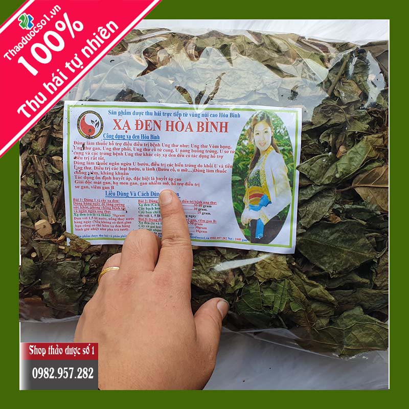 1kg Xạ đen Hoà Bình chuẩn GMP-WHO (loại đặc biệt)