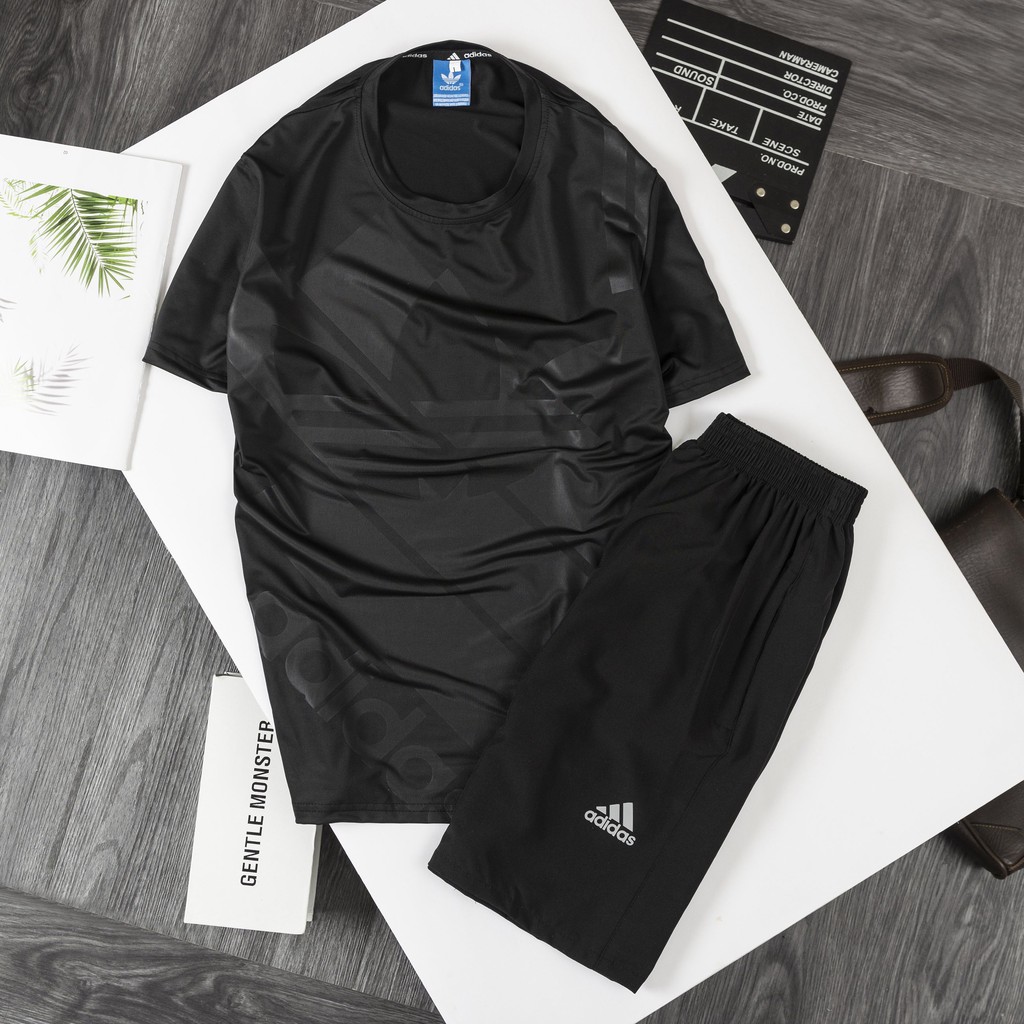 STTN2102 BỘ THỂ THAO NAM 4 MÀU VÂN CHÌM CỔ TRÒN | BigBuy360 - bigbuy360.vn