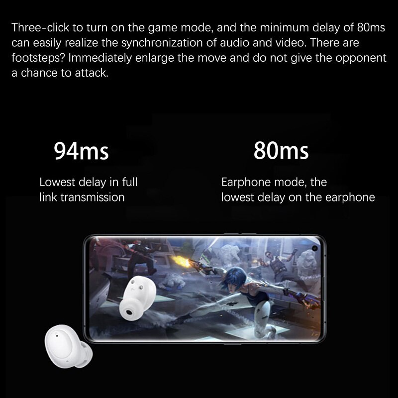 Tai nghe không dây OPPO Enco Buds / Air 2i Lite Bluetooth 5.2 Tai nghe nhét tai Mini chống nước chống ồn thông minh