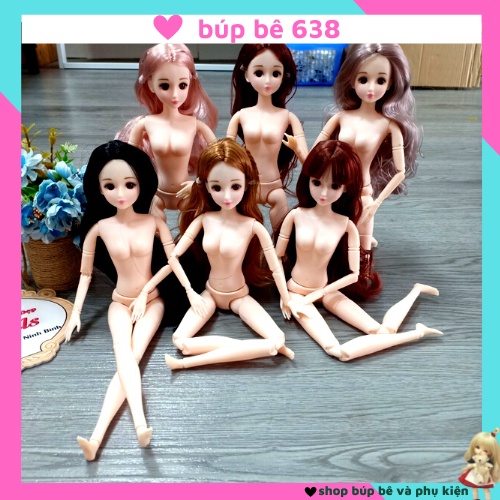 Búp Bê Kexin 23 Khớp Cao 30cm Có Khớp Cổ Chân Và Khớp Đùi Xoay,Không Kèm đồ ,Tặng kèm Giày