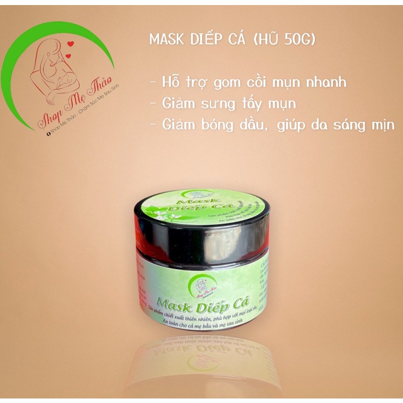 MASK DIẾP CÁ - HŨ 50G (HANDMADE)