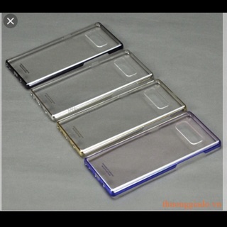 Ốp lưng clear cover cho samsung Note 8