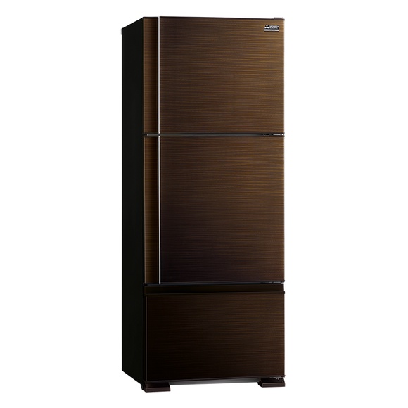 Tủ lạnh Mitsubishi Electric Inverter 414 lít MR-V50ER-BRW-V -Phân tử bạc, khử mùi than hoạt tính, Miễn phí giao hàng HCM
