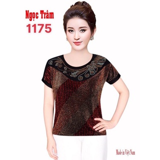Áo thun nữ đính đá 50-60 kí