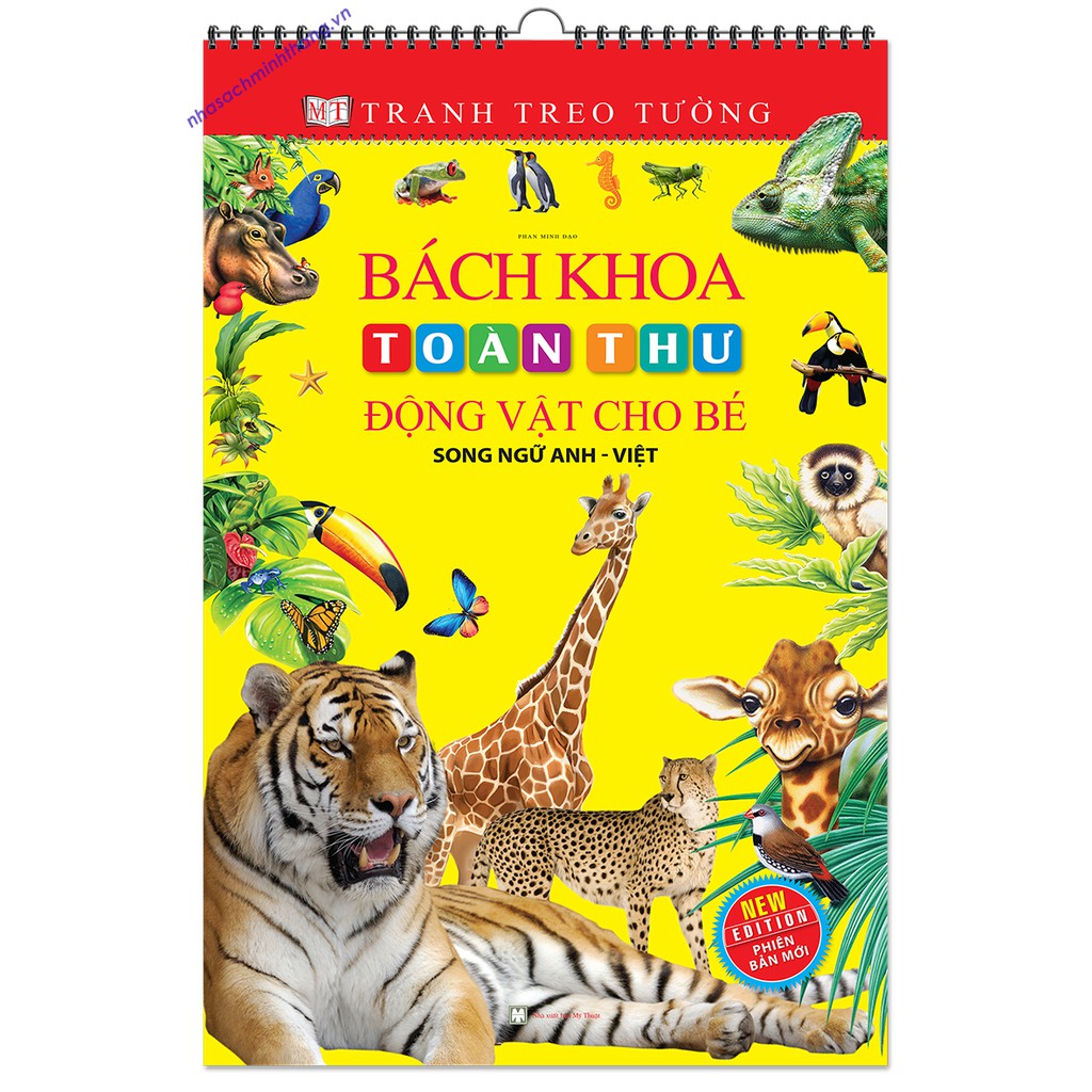 Tranh Treo Tường - Bách khoa toàn thư động vật cho bé (song ngữ Anh - Việt) | WebRaoVat - webraovat.net.vn