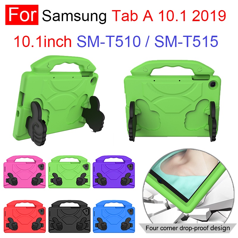 Ốp Máy Tính Bảng Eva Gọn Nhẹ Chống Sốc Có Tay Cầm Và Giá Đỡ Cho Samsung Galaxy Tab A 10.1 2019 T510 T515