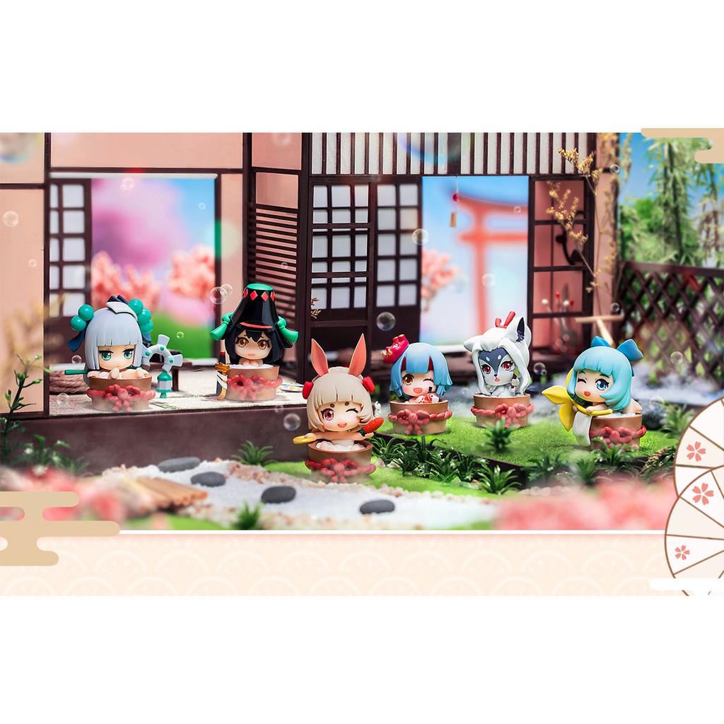 Mô hình Âm Dương Sư - Onmyoji - Tiểu kịch trường tắm nước nóng