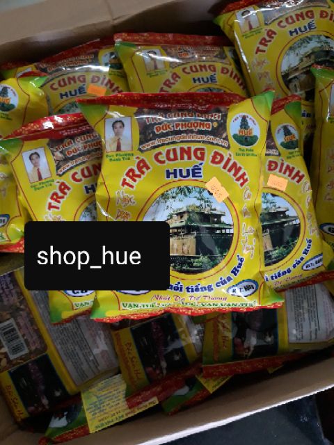 [Mã 159FMCGSALE giảm 8% đơn 500K] Trà cung Đình G8 ĐỨC PHƯỢNG 500gr _ Huế chính hãng