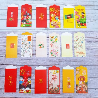 Combo 1000 Lì Xì Tân Sửu 2021 mới nhất ( Có Tặng Kèm Túi Bóng)