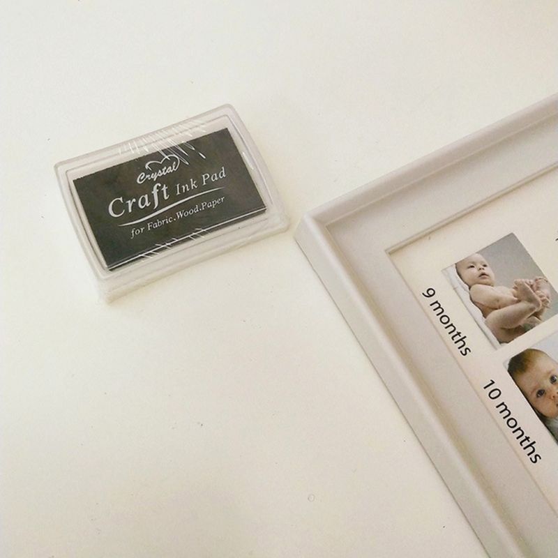 Đệm Mực In Dấu Tay Và Chân Kích Thước Nhỏ An Toàn Cho Bé Sơ Sinh