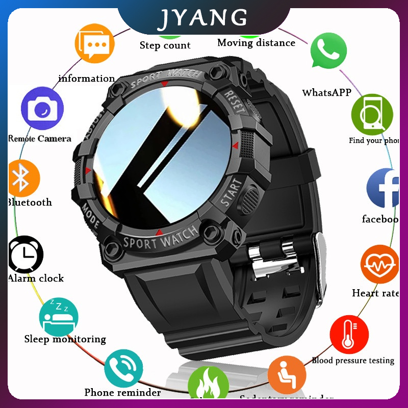 Đồng Hồ Thông Minh DD68 Chống Thấm Nước Hỗ Trợ Đo Nhịp Tim Huyết Áp Cho Android Ios