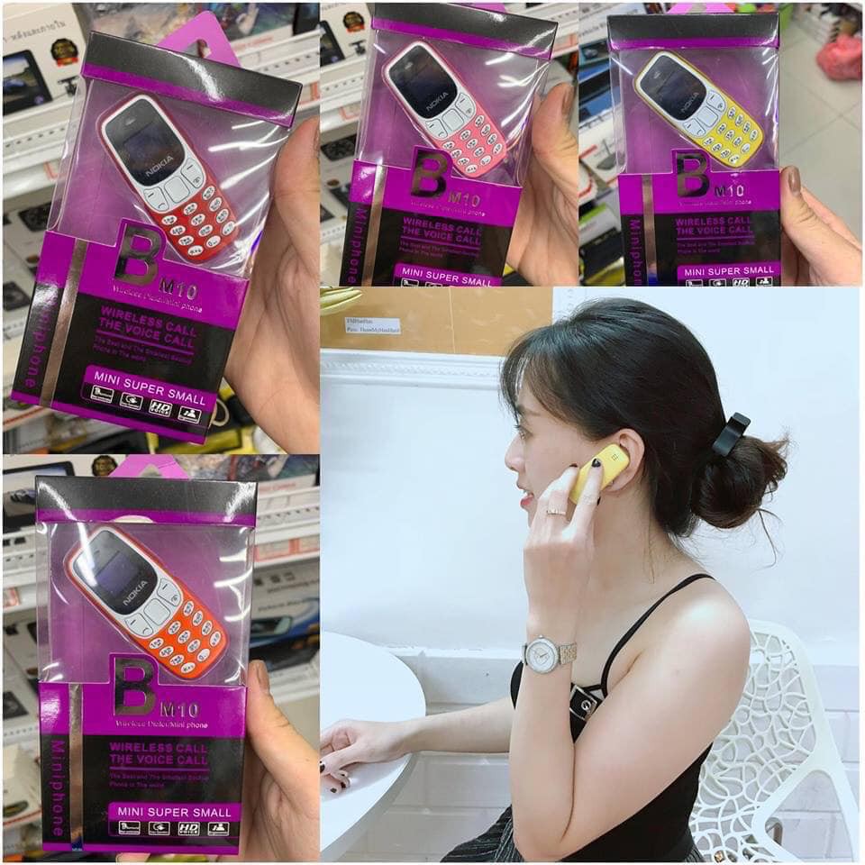 Điện Thoại Di Động Mini Hai Sim Nokia BM10 Xách Tay Thái Lan