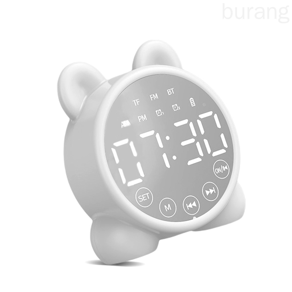 Đồng hồ báo thức có đèn LED đa năng có thể sạc lại tiện dụng