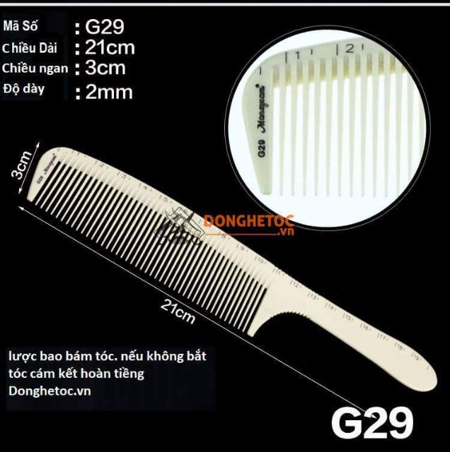 Lược Cắt Tóc Moneyecom Japan