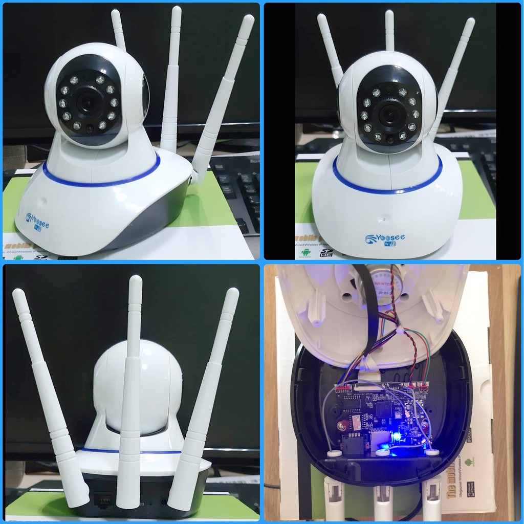 [ Chính Hãng ] CAMERA YOOSEE CHUẨN 3 RÂU BẮT SÓNG WIFI Kèm Thẻ Nhớ 32Gb | BigBuy360 - bigbuy360.vn