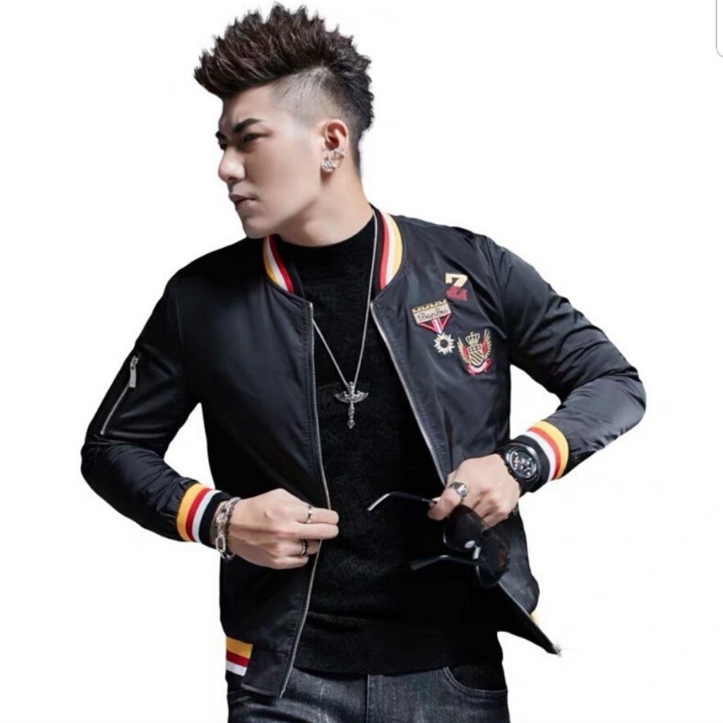 Áo Khoác Nam - Áo Khoác Dù z LOGO HUY CHƯƠNG HUY HIỆU Họa Tiết Cá Tính Phong Cách Trẻ Trung Năng Động | BigBuy360 - bigbuy360.vn