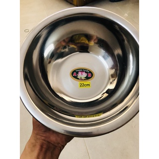 Bát to inox 22cm spa thẫm mỹ viện
