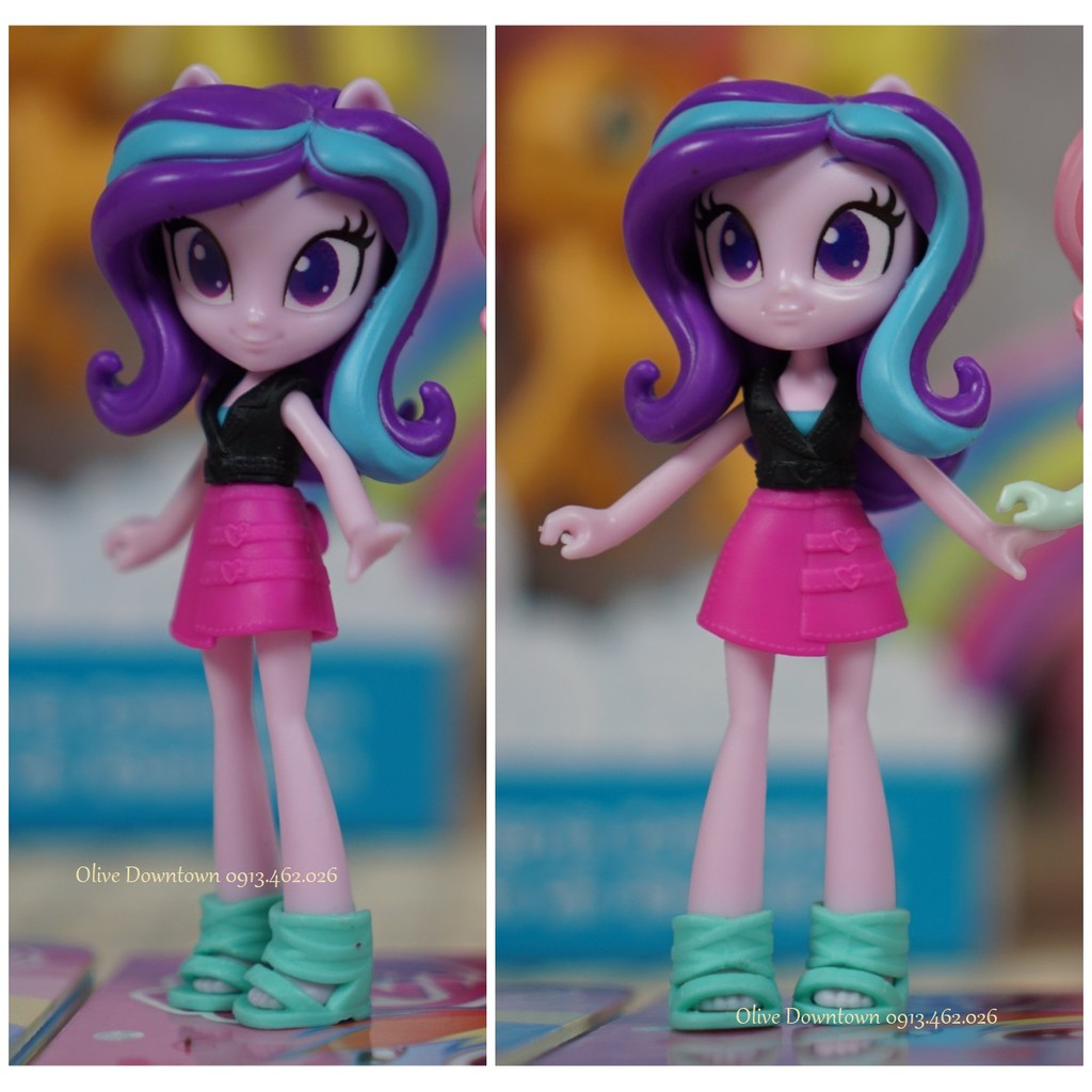 HỘP TO - Set 2 Búp bê Rainbow Dash & Starlight Glimmer kèm > 40 mẫu Trang phục & Phụ kiện - MY LITTLE PONY Fashion Squad