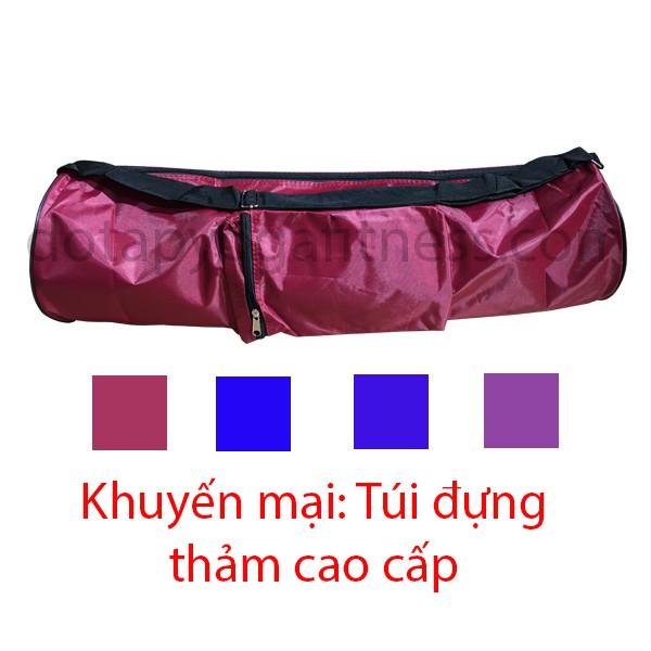 Thảm Tập Yoga TPE Eco Friendly Cao Cấp Dày 8mm( Tặng kèm túi đựng thảm)