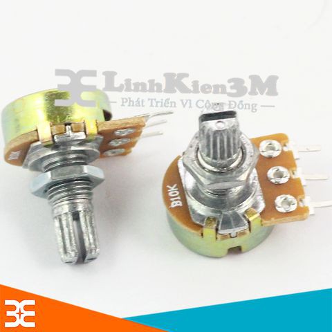 Bộ 10 biến trở Volum, triết áp đơn 10K