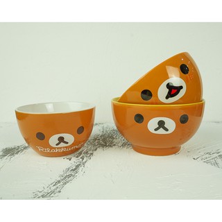 Bộ Bát Cốc Rilakkuma Nâu Dễ Thương (Bán Lẻ)