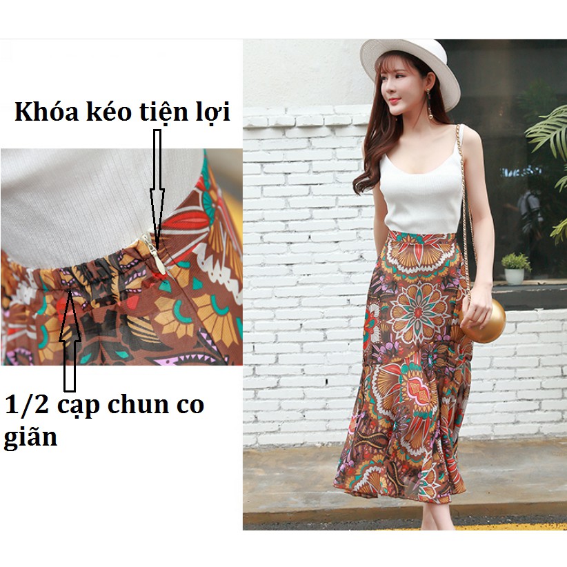 Chân váy xòe 2 lớp duyên dáng CV-112i