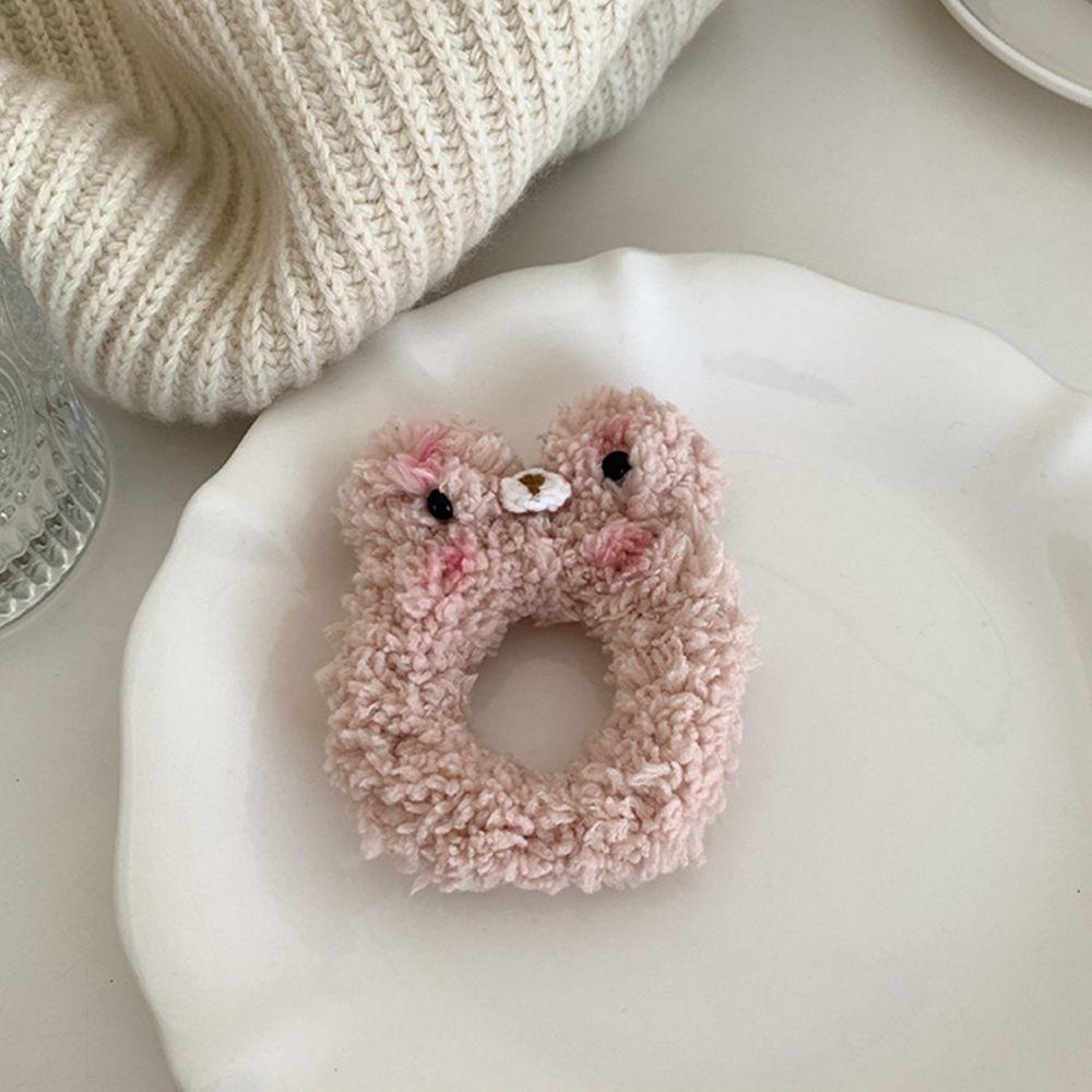 VANES1 Dây Buộc Tóc Màu Trơn Đơn Giản Thời Trang Thu Đông Cho Nữ