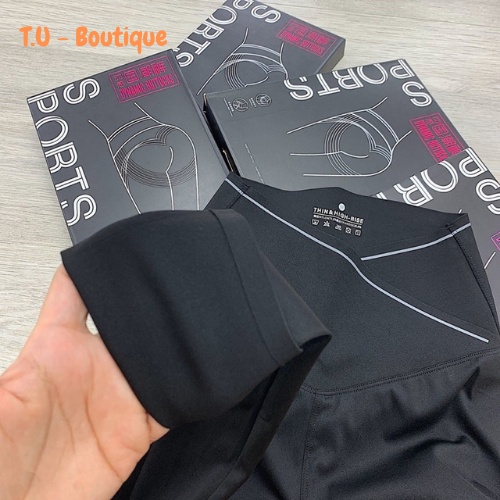 Quần legging nữ dài cạp chéo cao nâng mông giữ nhiệt nữ co giãn 4 chiều(Tặng dây buộc tóc) | BigBuy360 - bigbuy360.vn