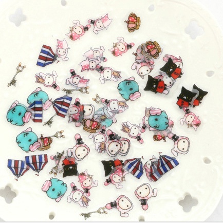 PeachBộ 80 Miếng Dán Trang Trí Sổ Tay/Điện Thoại/Nhật Ký/Album/Album DIY Hình Nhân Vật Sumikkogurashi Sáng Tạo