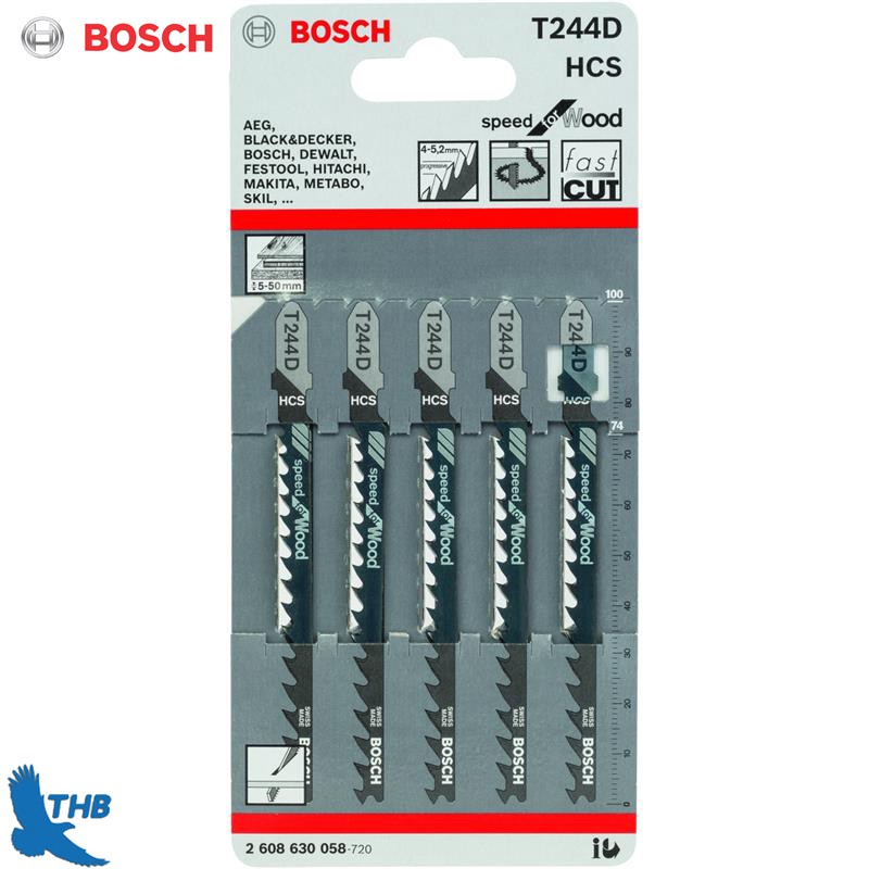Lưỡi cưa lọng gỗ Bosch T244D