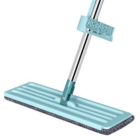 Chổi lau nhà tự vắt phẳng thông minh Spin Mop xoay 360 độ (2 bông lau)