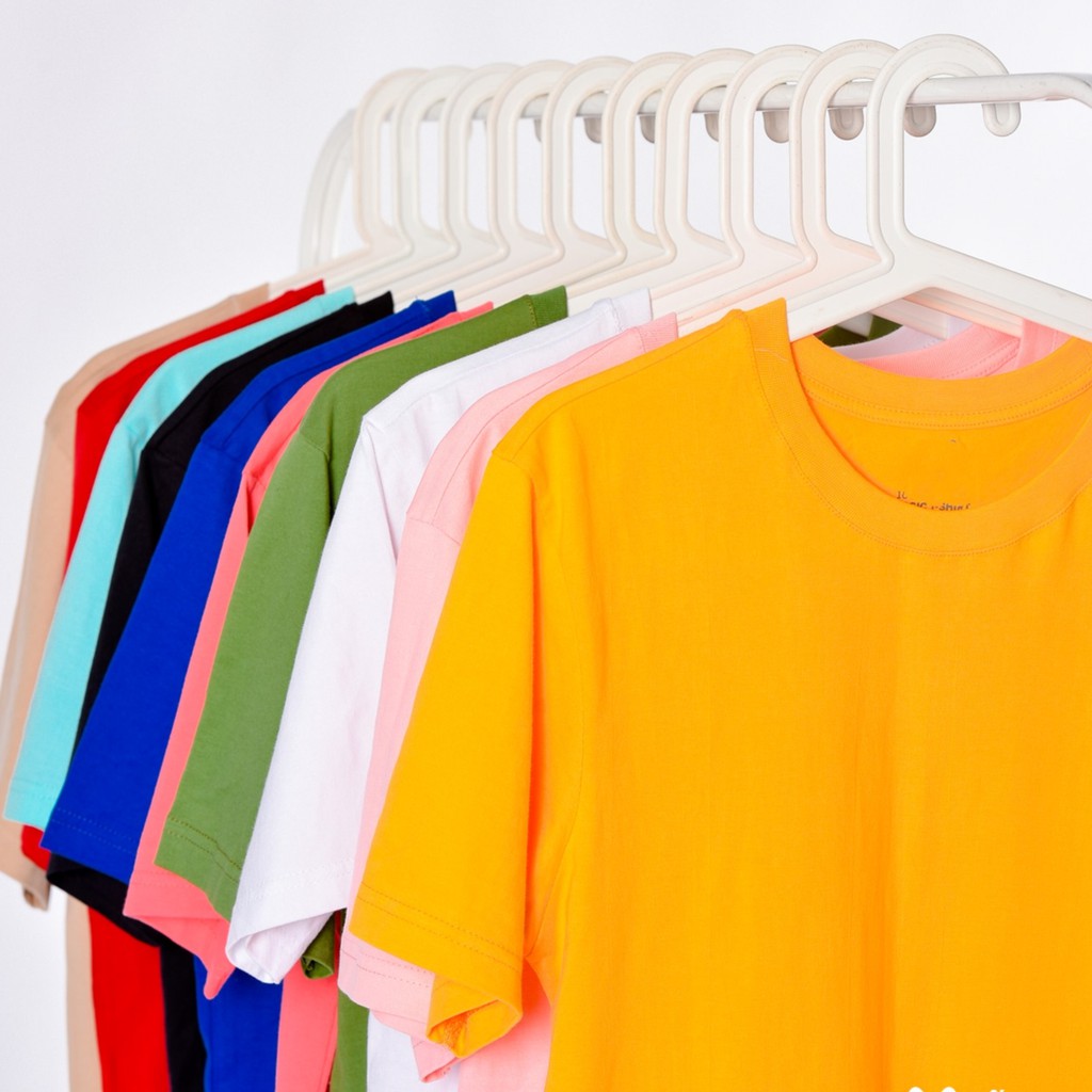 Áo Thun Trơn Nam Nữ Đều Mặc Được - Phong Cách Basic Trẻ Trung , Nhiều Màu, Nhiều Size Phù Hợp Với Mọi Người - ATT01 | BigBuy360 - bigbuy360.vn