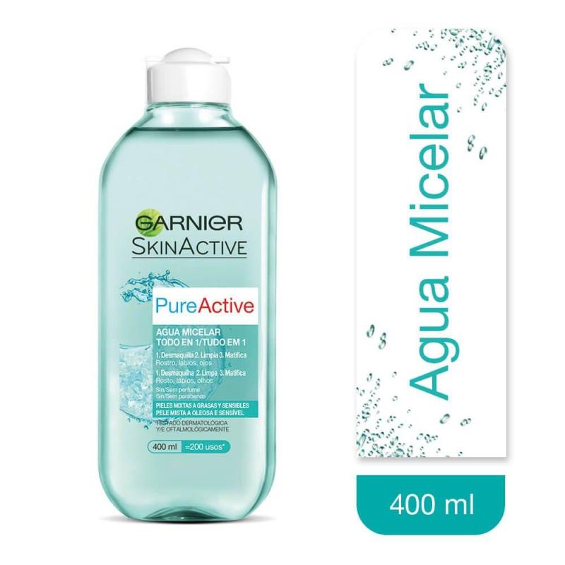 Tẩy trang Garnier Skin Active Solution Micellaire Tout En 1 - 400ml
