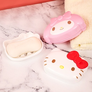 Khay Đựng Xà Phòng Kitty Dễ Thương