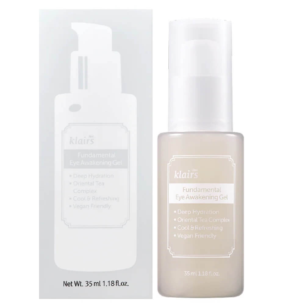 Kem Dưỡng Mắt Dạng Gel Dưỡng Ẩm, Giảm Bọng Mắt, Quầng Thâm , Chống Lão Hóa Klairs Fundamental Eye Awakening Gel 35ml