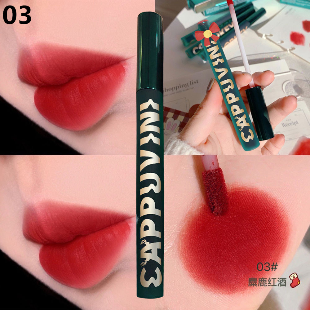 [Hàng mới về] Son kem lì không thấm nước lâu trôi dưỡng ẩm cho nữ | BigBuy360 - bigbuy360.vn