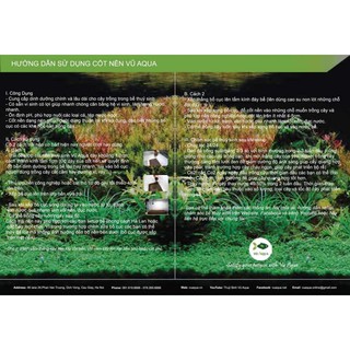 CỐT NỀN THỦY SINH VŨ AQUA 5LIT ĐẦY ĐỦ DINH DƯỠNG CHO CÂY THỦY SINH