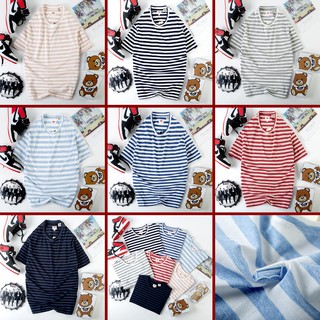 Áo Thun sọc ngang siêu đẹp siêu chất 💖 7 màu siêu chất cực đẹp , ko tin hả click now 💖ATLVS💖