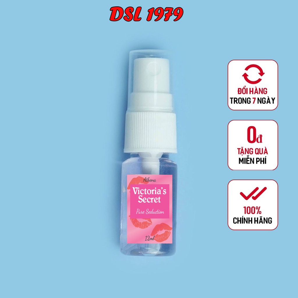 Xịt thơm body mist Bath And Body Works, xịt thơm nước hoa Victoria Secret 12ML
