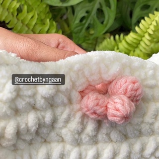 Túi len hoa || crochet bag | ảnh thật