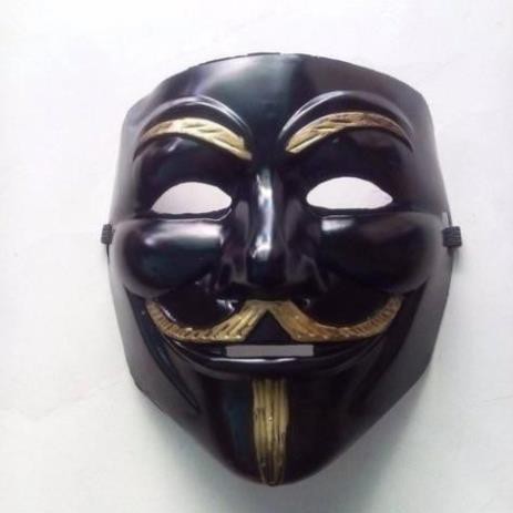 Mặt nạ hacker đen hóa trang AA