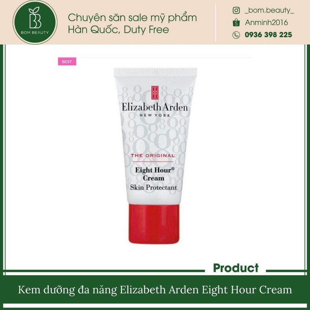 Son dưỡng môi chống nắng Eight Hour, Kem dưỡng đa năng Elizabeth Arden Eight Hour Cream