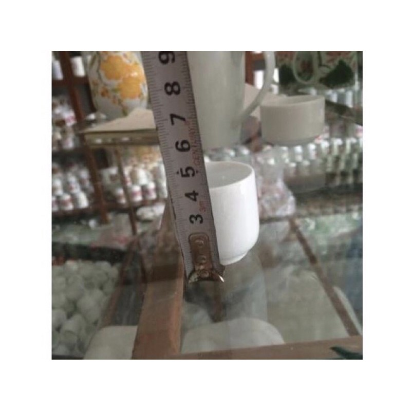 Ly chén uống rượu trắng sứ bát tràng