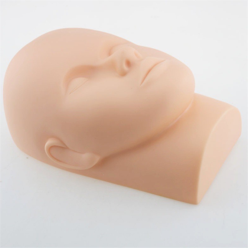 Đầu Canh Silicon Tập Nối Mi, Phun Xăm, Massage Loại 1 Siêu Mềm